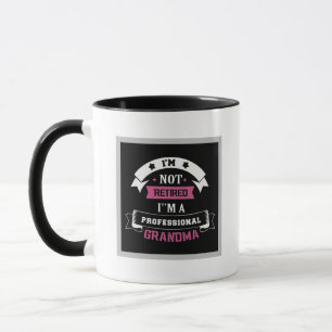 Süße professionelle Oma-Wortkunst Tasse