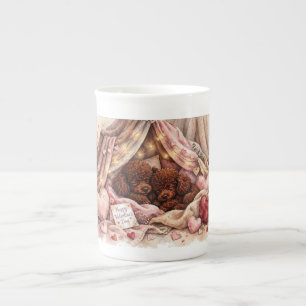Süße Pudel-Kaffeetasse – Haustierliebhaber-Tasse – Porzellantasse