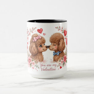 Süße Pudel-Kaffeetasse – Haustierliebhaber-Tasse – Tasse