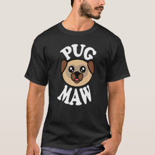 Süße Pug-Mops-Mama T-Shirt