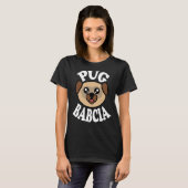 Süße Pug-Oma T-Shirt (Vorne ganz)