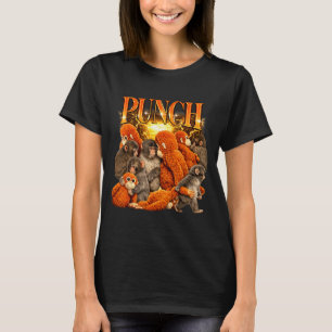 Süße Punch der Affe Kuschel-Stofftiere T-Shirt