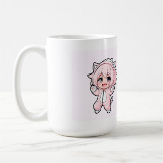 Süße Puppe „In Arbeit“ Design – Zukunftstraum Gi Kaffeetasse