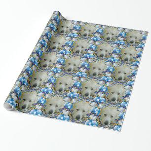 Süße Pyrenäen Geschenkpapier