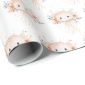 Süße Qualle Geschenkpapier (Rolleneckpunkt)