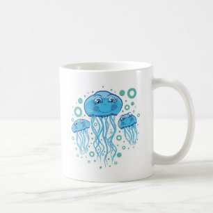 Süße Qualle Kaffeetasse