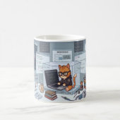 Süße Quantenlabor-Katzen-Tasse Kaffeetasse (Mittel)
