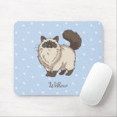 Süße Ragdoll-Katze Personalisiert Mousepad (Mit Mouse)