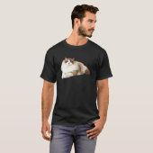 Süße Ragdoll-Katze T-Shirt (Vorne ganz)