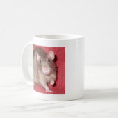Süße Ratte Kaffeetasse (Vorderseite Links)