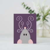 Süße Ratte oder Maus Postkarte (Stehend Vorderseite)