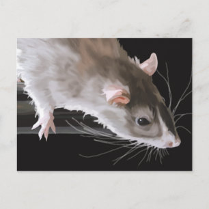 Süße Ratte Postkarte