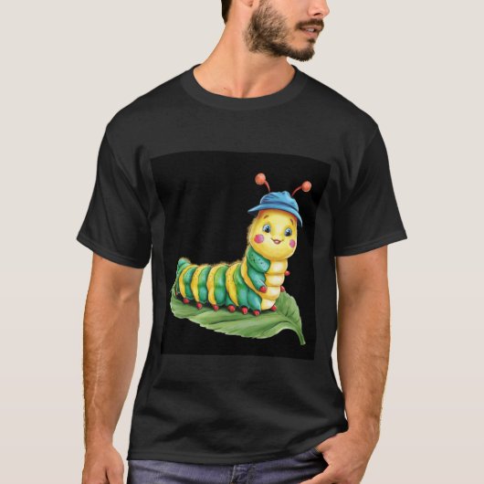 Süße Raupe T-Shirt (Vorderseite)