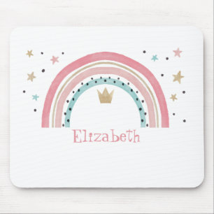 Süße Regenbogensterne Mousepad