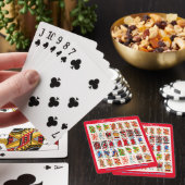 "Süße Reihen " Spielkarten (In Situ)