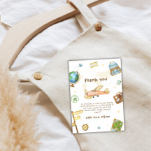 Süße Reise um die Welt Flugzeug Baby Shower 