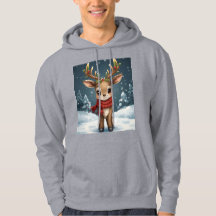 Süße Rentiere Weihnachten kuschelige Winterbekleid