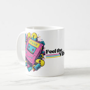 Süße Retro-90er-Konsole-Tasse Vintage-Gamer-Gesc Kaffeetasse