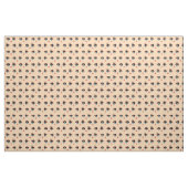 süße retro große blaue Mädchen Comic-Puppengesicht Stoff (Yard (91,4 cm))