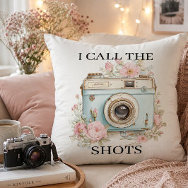 Süße Retro-Kamera-Kissen | Feminine Fotografie Lo Kissen