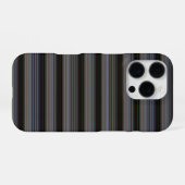 Süße retro moderne Streifen iPhone Hülle (Rückseite (Horizontal))