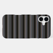 Süße retro moderne Streifen iPhone Hülle (Rückseite (Horizontal))