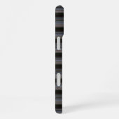 Süße retro moderne Streifen iPhone Hülle (Rechte Seite)