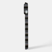 Süße retro moderne Streifen iPhone Hülle (Linke Seite)