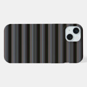 Süße retro moderne Streifen iPhone Hülle (Rückseite (Horizontal))