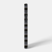 Süße retro moderne Streifen iPhone Hülle (Linke Seite)