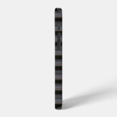 Süße retro moderne Streifen iPhone Hülle (Linke Seite)