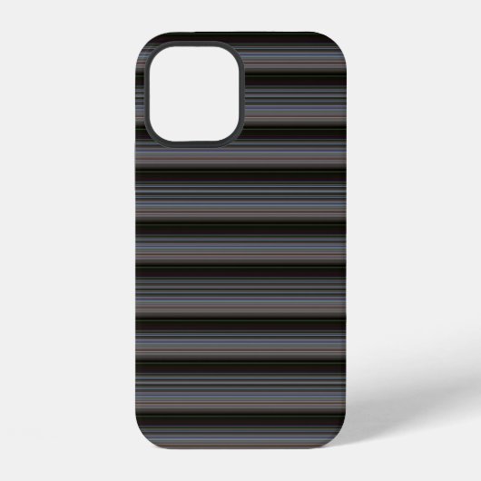 Süße retro moderne Streifen iPhone Hülle (Rückseite)