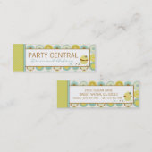 Süße Retro Visitenkarte (Vorne/Hinten)