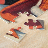 Süße Retro-Winter-Pin-up Puzzle (Seite)