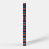Süße retrofarbene Streifen iPhone Hülle (Rechte Seite)