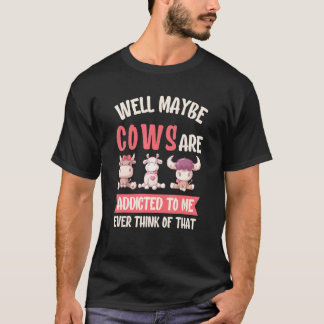 Süße Rinderkuh-Sprüche für Kuh Kuh individuell T-Shirt