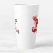 Süße Romantik, "You are My Everything" - Herz Milchtasse (Vorderseite)