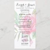 Süße romantische Aquarellblumen Programm (Rückseite)