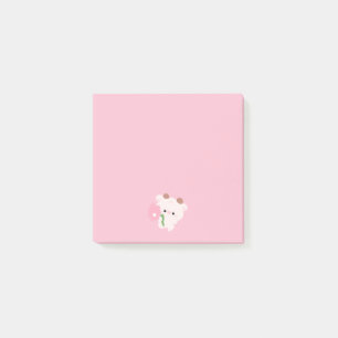 Süße romantische Kuh Post-it Klebezettel