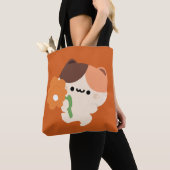 Süße romantische Schildpattkatze Tasche (Von Nahem)