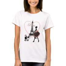 Süße romantische Vintage-Mädchen-Silhouette beim G