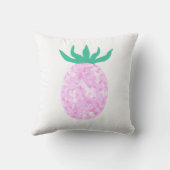 Süße rosa Ananas Kissen (Rückseite)