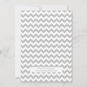 Süße rosa Babyparty-Einladung Fox Einladung (Rückseite)