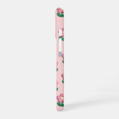 Süße rosa Blumen-Handyhülle | Ästhetische iPhone-H iPhone 16 Hülle (Linke Seite)