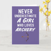 Süße rosa Bogenschießkarten für Baby Mädchen Kinde Karte (Gelbe Blume)