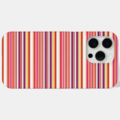 Süße rosa braune Streifen Case-Mate iPhone Hülle (Rückseite (Horizontal))