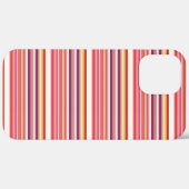 Süße rosa braune Streifen Case-Mate iPhone Hülle (Hinten (horizontal))