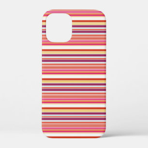Süße rosa braune Streifen Case-Mate iPhone Hülle