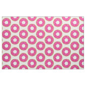 Süße rosa Donut mit Streusel Muster Stoff (Fat Quarter (45,7 x 55,9 cm))