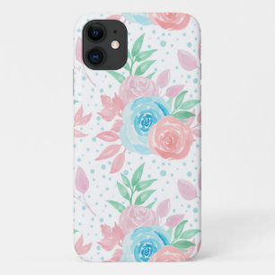 Süße rosa Frühlingsblumen Case-Mate iPhone Hülle